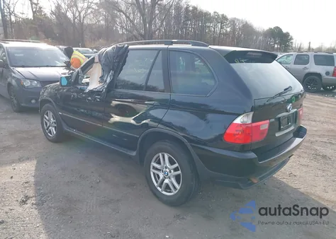2004 BMW X5 3.0I из США, поврежденный, VIN 5UXFA13574LU22533